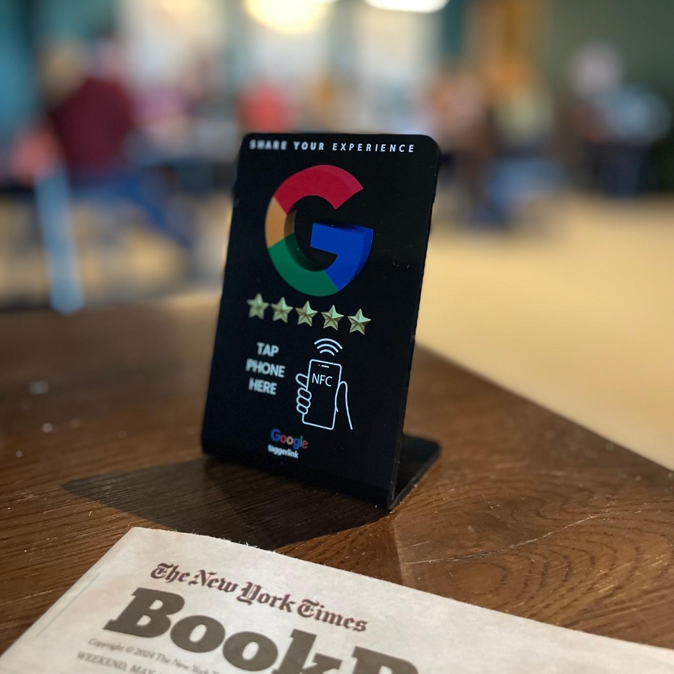 Google Review "Hi" Stand Kit